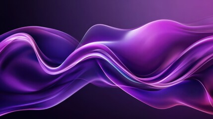 Poster - a abstract purple technology background