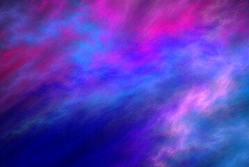 Poster - Computer generated fractal pattern and shape