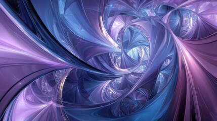 Poster - Blue and purple technology background circuits intertwine, illustrating the seamless fusion of advanced engineering and artistic design, Sharpen with copy space