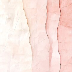 Poster - Serene and refined contemporary minimal background featuring a gentle pastel gradient shifting from soft pink to warm beige tones