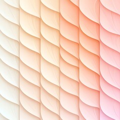 Poster - Refined pastel gradient composition showcasing a gradual shift from delicate pink to mellow beige shades enhanced by a subtle textured effect for a modern minimalist feel reminiscent of 1950s design
