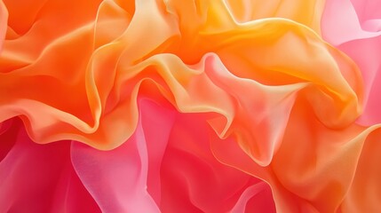 Poster - Orange and pink abstract background