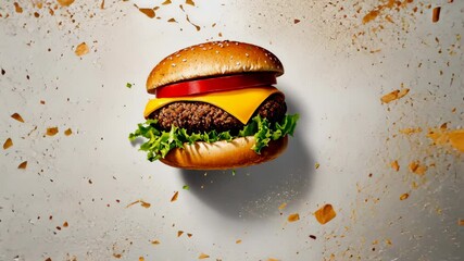 Poster - White background with no objects. The background is very plain and simple