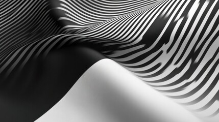 Poster - Black white dark gray abstract background. Geometric pattern shape. Line triangle polygon angle. Gradient. Shadow. Matte.