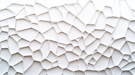 Poster - 3d polygon texture, lines, white effect, colorful, geometric polygon background wallpaper