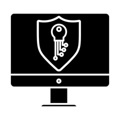 Fototapete - Password icon vector. protection illustration sign. security symbol or logo.