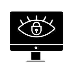 Fototapete - Password icon vector. protection illustration sign. security symbol or logo.