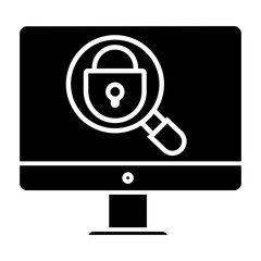 Fototapete - Password icon vector. protection illustration sign. security symbol or logo.