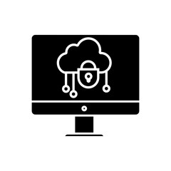 Fototapete - Password icon vector. protection illustration sign. security symbol or logo.