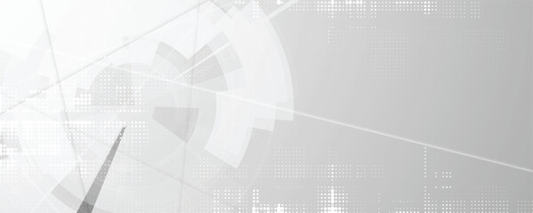 Aufkleber - Abstract structure circuit computer  technology business and science background. Vector art.
