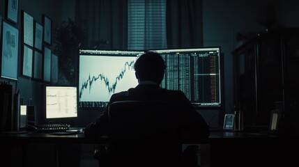Poster - Night Trader: Analyzing Market Data in a Dark Office