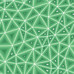 Poster - Tileable abstract background. Medium triangles size. Multiple repeated inner triangles. Single color tone style. Repeatable pattern. Trending vector tiles. Seamless vector illustration.