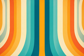 Poster - Abstract geometric pattern vibrant and dynamic geometric shapes made with generative ai