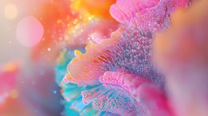 Poster - Colorful Abstract Background of Textured Patterns and Soft Light Flecks for Artistic Visuals and Designs