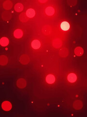 Poster - A Festive Red Light Background Banner With A Touch Of Christmas Magic Perfect For Holiday Decorations And Parties. 00002