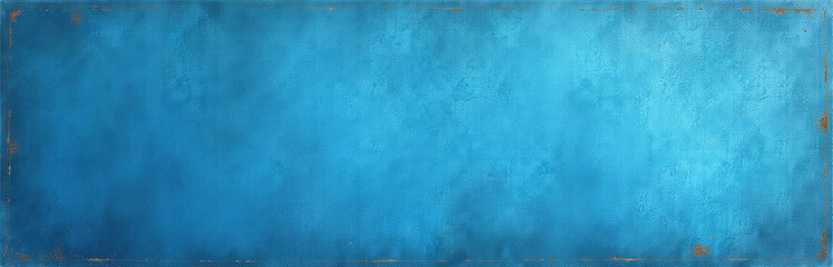 Poster - A Blue Colored Old Textured Background Banner Provides Ample Copy Space For Inserting Text Or Images As Desired. 00003