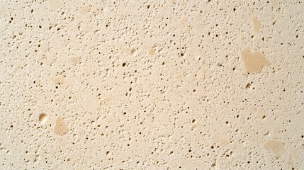 Poster - Natural porous surface showcasing subtle textures and light beige tones in detail