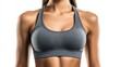 © Bohdan - Stylish Grey Sports Bra for Women's Fitness