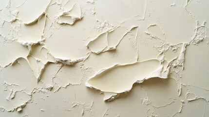 Sticker - Textured wall surface with peeling paint creates an artistic pattern in soft colors