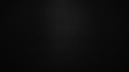 Black metal sheet of industrial building and 
 construction, Industrial background. Black metal surface with regular round holes as texture