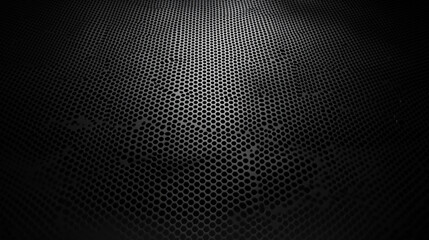 Poster - matte soft black cloth texture black abstract background design.