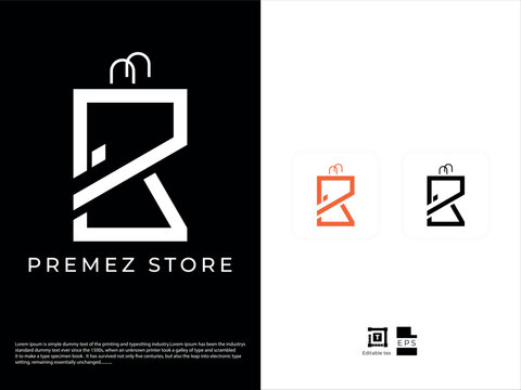 Modern and clean letter logo business logo 