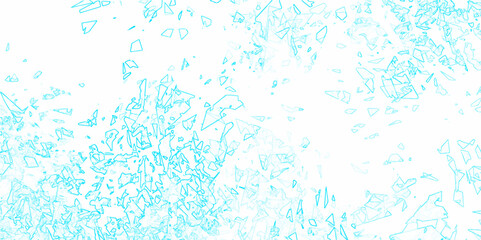 Wall Mural - abstract white and blue color frozen ice surface design. marbel texture for digital wall tiles and f