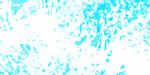 Wall Mural - abstract white and blue color frozen ice surface design. marbel texture for digital wall tiles and f