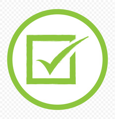 Poster - check mark icon. black check mark icon. check mark vector icon. checkmark illustration. vector symbo