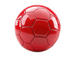 © najma - red soccer ball