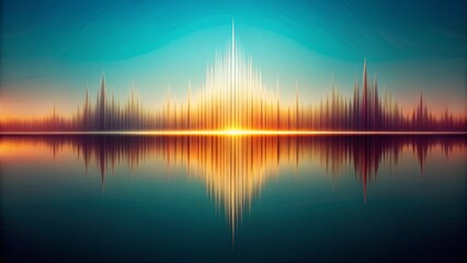 Poster - Minimalist Music Track Visual: Abstract Soundwave Design