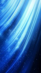 Poster - A captivating abstract background with stunning blue light rays, ideal for science and technology projects, creating an impressive and beautiful visual aesthetic that is engaging and inspiring