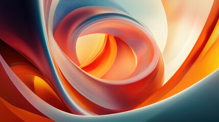 Poster - An abstract background featuring swirling colors and shapes, symbolizing the fluid and dynamic nature of creative thinking and conceptualization.