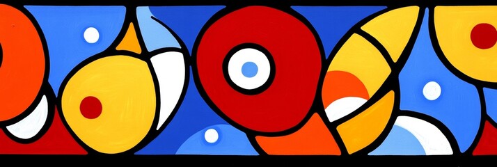 Poster - this street art mural bursts with vibrant colors, illustrating the artist's creativity through text 