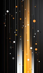 Poster - This abstract image features vertical lines in various colors, creating an energetic feel. Ideal for backgrounds, digital art, or creative projects that need a modern touch.
