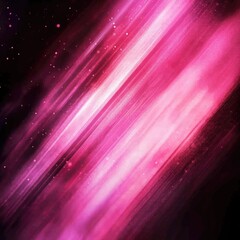 Poster - A starry night sky with a pink and black background, perfect for use in illustrations or designs