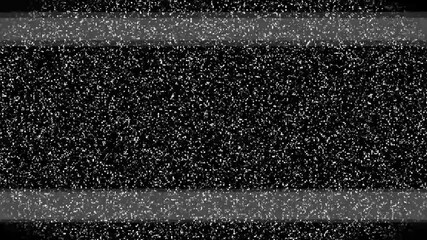 Poster - Damaged VHS tape overlay effect with bad quality noise, glitch visuals, and vintage TV screen noise.
