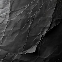 Poster - A close-up shot of a blank piece of paper in black and white