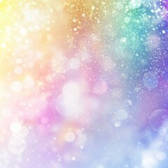 Poster - Blurry image of a colorful rainbow backdrop