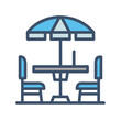 © Al Rafi - patio furniture icon design