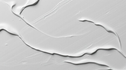 Poster - Abstract white paint texture