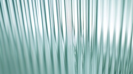 Poster - Blurred image of a green curtain, great for background or texture
