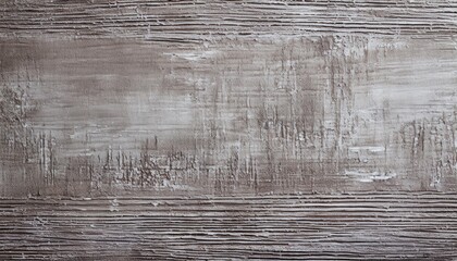 Poster - textured abstract concrete background with linear grooves and weathered brush patterns for artistic wall designs or graphic projects

