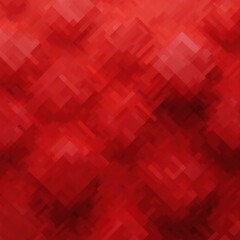 Poster - Red Square Wallpaper Pattern Background Design Abstract Texture