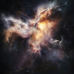 Poster - A stunning image of a vast star cluster in space