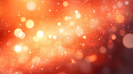 orange and white bubbles swirling in motion create an energetic, playful scene full of dynamic movem