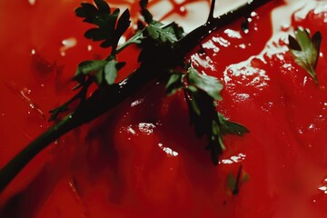 Poster - Tomato with Parsley,