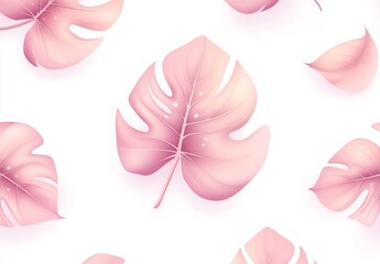 Aufkleber - This design includes a flower geometric pattern set against a seamless modern background, adorned with white and golden ornaments, making it perfect for decorative purposes on fabric, wallpaper, and