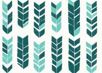 Poster - seamless geometric pattern with shapes