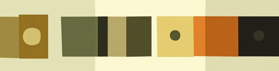 Aufkleber - Gold and white create a seamless geometric design, showcasing modern simplicity and elegance.